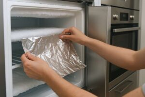 Gefrierfach enteisen mit Alufolie: Der schnelle Trick, der Stromkosten senkt