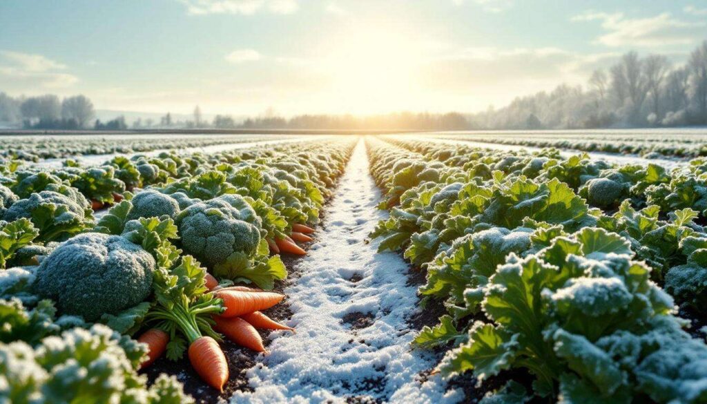 Schnee und Frost: Welche Auswirkungen hat Kälte auf Gemüse? Ein Gemüsebauer antwortet