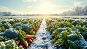 Schnee und Frost: Welche Auswirkungen hat Kälte auf Gemüse? Ein Gemüsebauer antwortet