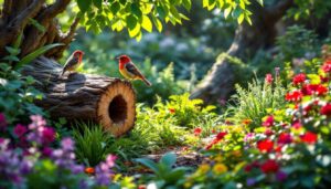 Totholz im Garten nicht entfernen: Es ist überlebenswichtig für Vögel