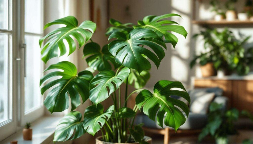 Wie Sie eine kleine Monstera in wenigen Monaten zur XXL-Pflanze machen