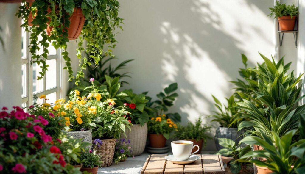 Schmaler Balkon: So gestalten Sie ein harmonisches Pflanzenarrangement